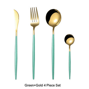 4Pcs/ Stainless Steel Cutlery
