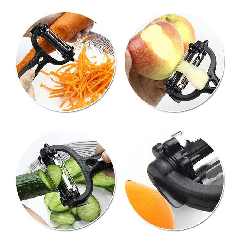 Multi-functional 360 Degree Rotary Kitchen Tool