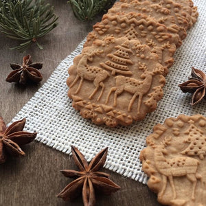 Christmas Embossing Rolling Pin - Novel Buys