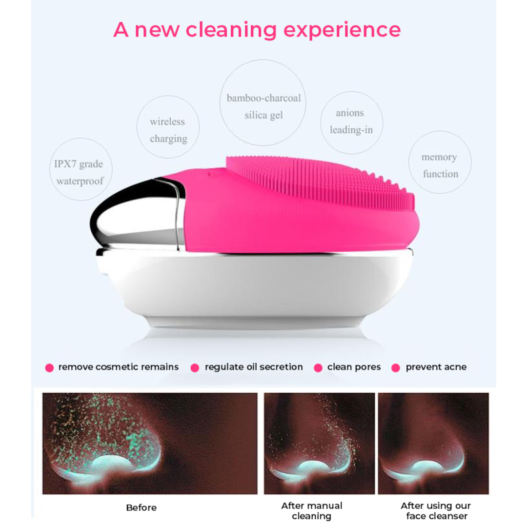 Deep Pore Facial Cleansing Brush - Novel Buys