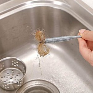 Flexible Sink & Drain Pipe Dredging Tool - Novel Buys