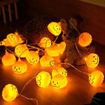 Halloween Pumpkin LED String Lights - Novel Buys