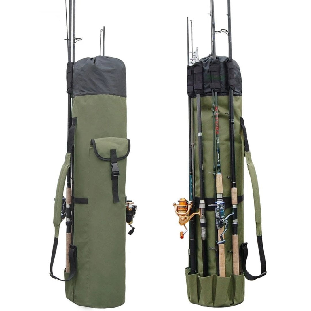 Large Portable Fishing Rod & Tackle Bag - Novel Buys