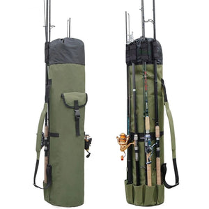 Large Portable Fishing Rod & Tackle Bag - Novel Buys