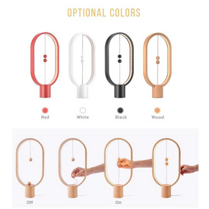 Magnetic Balance LED Lamp - Novel Buys