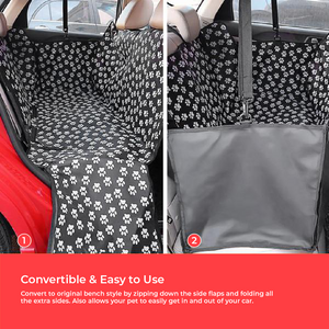 Pawsome Dog Car Seat Cover - Novel Buys