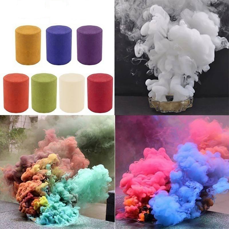 Colorful Smoke Fog Cake