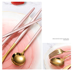 4Pcs/ Stainless Steel Cutlery