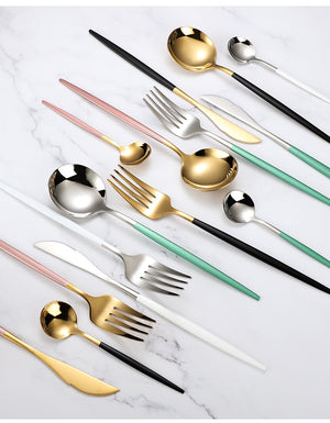 4Pcs/ Stainless Steel Cutlery