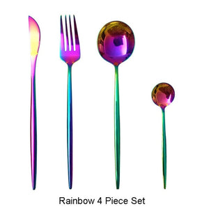 4Pcs/ Stainless Steel Cutlery
