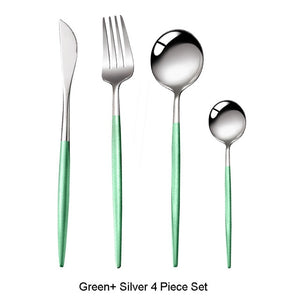4Pcs/ Stainless Steel Cutlery