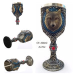Coolest Gothic Resin Stainless Steel  Wine Glass Cocktail Glasses Whiskey Cup Party Bar Drinkware