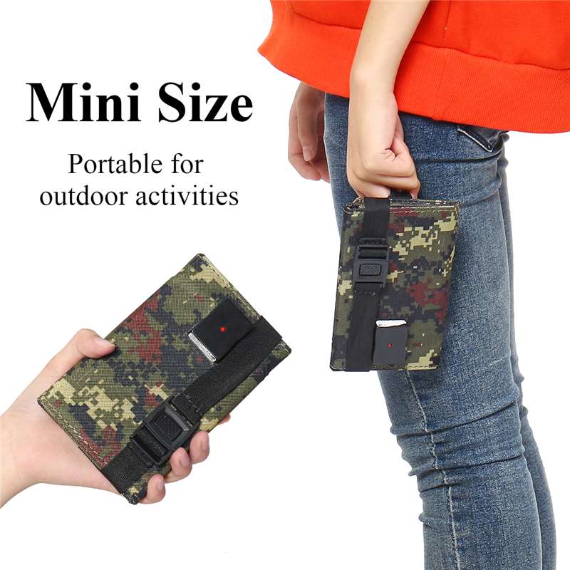 Solar Powered Foldable USB Phone Charger