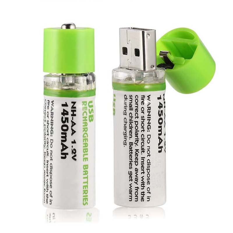 USB Rechargeable AA Batteries
