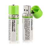 USB Rechargeable AA Batteries