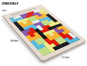Tetris Wooden Puzzle Toy