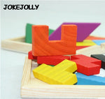 Tetris Wooden Puzzle Toy