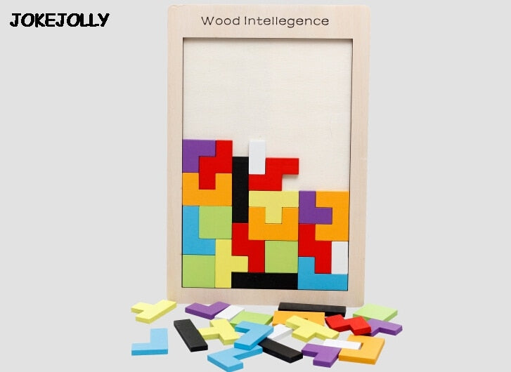 Tetris Wooden Puzzle Toy
