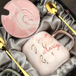 Mr Right Mrs Always Right Couple Coffee Mugs