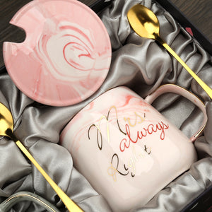 Mr Right Mrs Always Right Couple Coffee Mugs