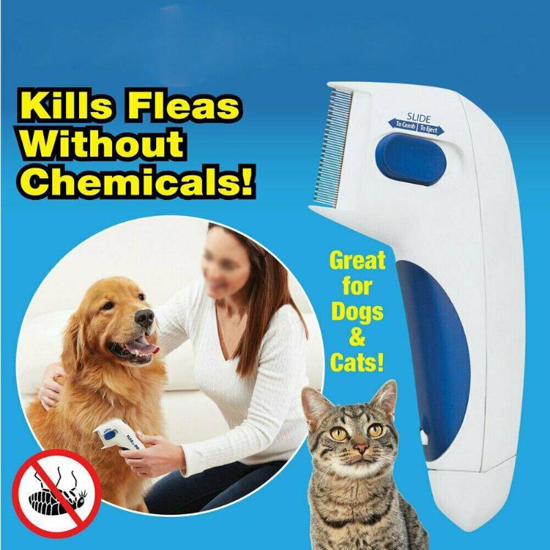Electronic Lice Comb for Cats Dogs