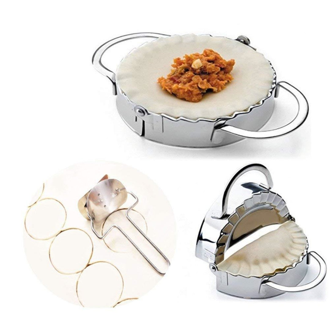 Stainless Steel Dumpling & Empanada Maker - Novel Buys