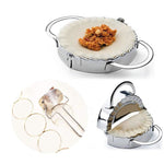 Stainless Steel Dumpling & Empanada Maker - Novel Buys