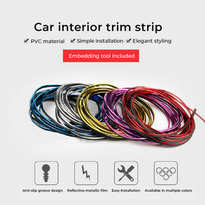 Buy Pack-1 Car Interior Trim Strip, 2M/6.6Ft DIY Car Molding